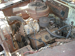 1953 Desoto Hemi Engine & Car